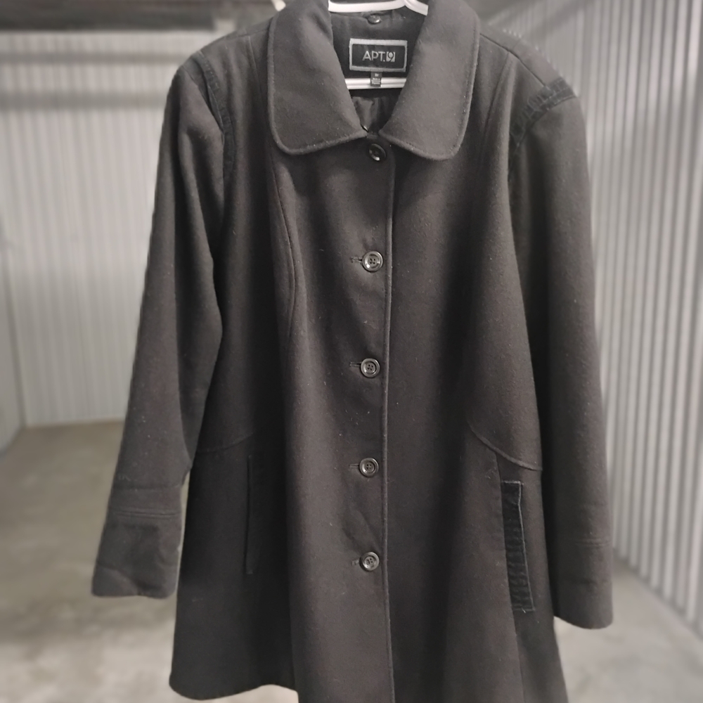 Apt. 9 Women's Black Coat